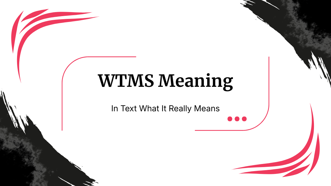 WTMS Meaning In Text